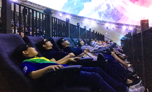 Dome Theater, Immersive and dynamic 5D attraction