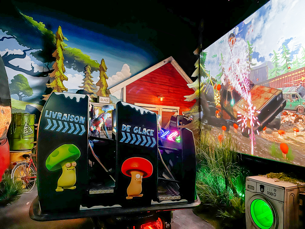 ChampiFolies Interactive Dark Ride Opens in French Park Le PAL | Triotech